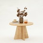 Hanah Home Mesa de Centro Mushroom - Sapphire Oak